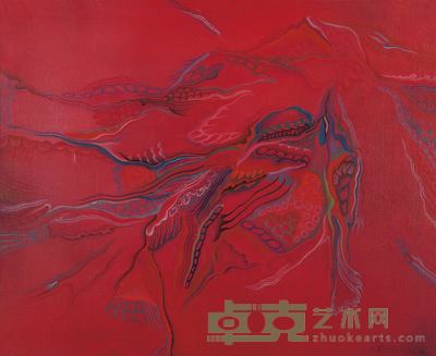 孙良 1999年作 风 60×50cm