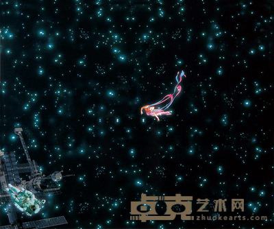 洪磊 1999年作 我是飞天 65×78cm