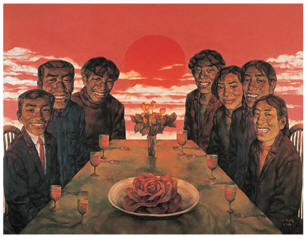 苏新平 1999年作 宴会1号180×230cm