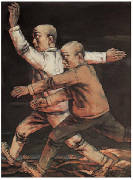 苏新平 1994年作 欲望之海14号190×160cm