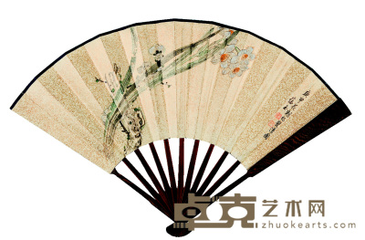 赵蕴玉（b.1916）  花卉 16×45  cm