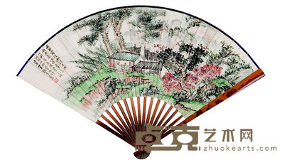 赵云壑(1874-1955) 山水 19×51  cm
