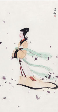 傅小石 （b.1932）  湘夫人