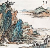 樊浩霖（1885-1962)  山水