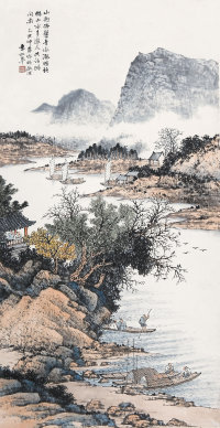 袁松年（1895－1966）  山水