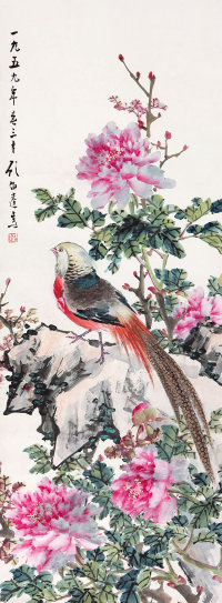 顾伯逵(1892－1969)  花鸟