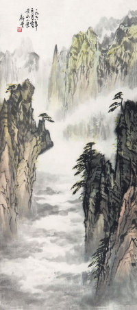 卢星堂 （b.1938） 黄山小景