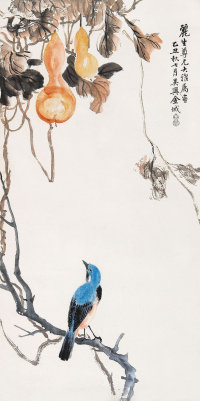 金城 （1878-1926）花鸟