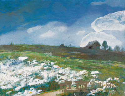 王霞 乡间 41×53 cm