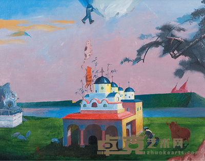 岂梦光 得道 40×50cm