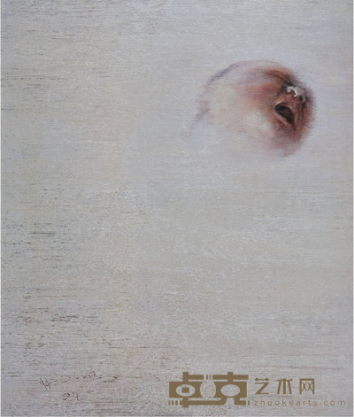 何多苓 婴儿 57×48cm