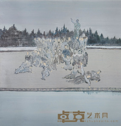 罗荃木  信仰 130×145 cm