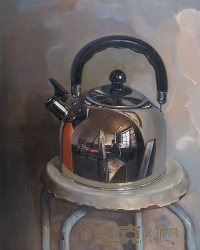 李松 不锈钢中的画室NO. 100×80cm