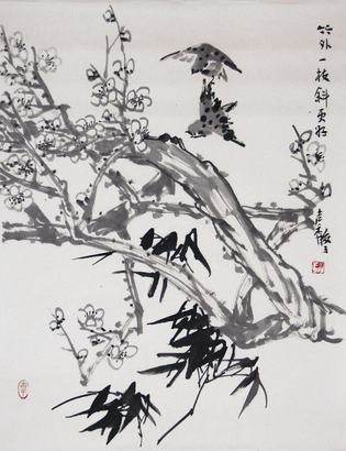 张继馨  花鸟