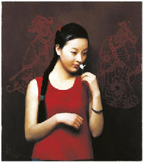 王沂东 2005年作 A WISH70X62cm