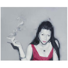 何森  Smoke Series80 X 100 cm
