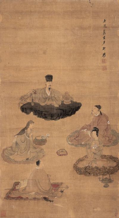 陈洪绶(1597-1652) 群仙会