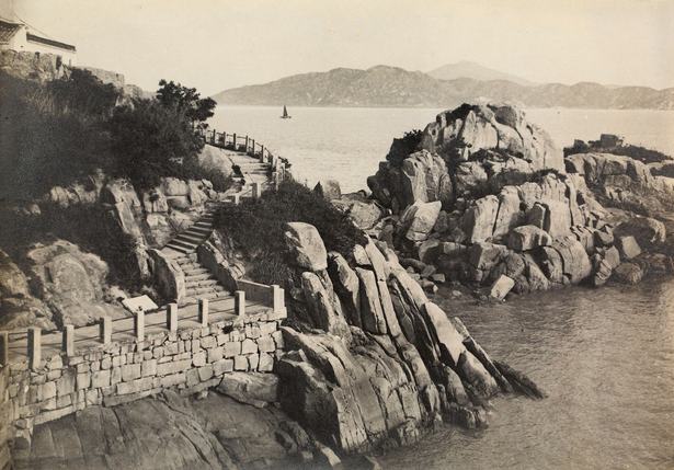 郭锡麒 约1930年代作 普陀帆影