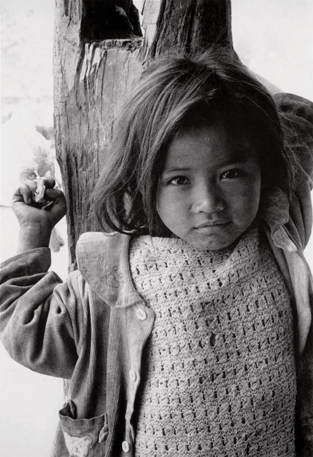 吴家林 2004年作 佤族女孩·西盟