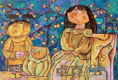 邵飞 新芽 130×191.5cm