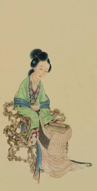 佚名  仕女