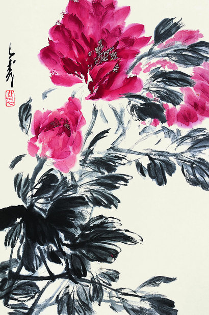 王子武  牡丹