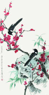 龚文桢　梅花双喜