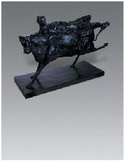 任世坤 2001年 山风36×50×18cm