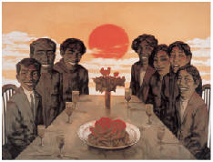 苏新平 2005年作 宴会2号200×260cm
