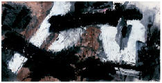 王非 2007年作 抽象水墨137×69cm