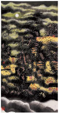 陈平 山水 立轴132×67cm