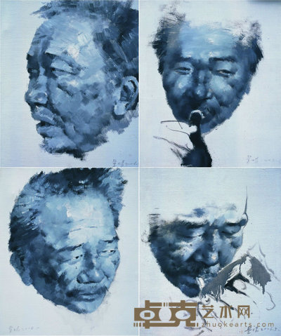 宋伟 50×60cm×4