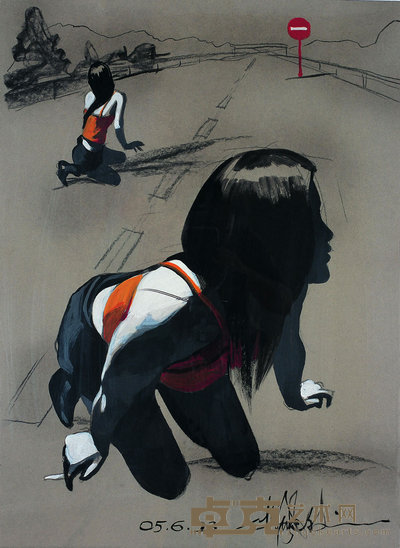 无题 70×50cm