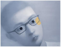 张晓刚 2000年作 《大家庭》系列150×192cm