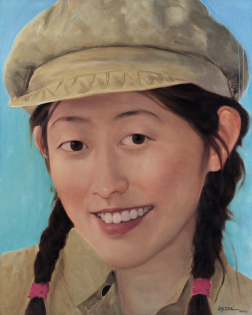 祁志龍	中國肖像 布面油畫&#8195;2006年作