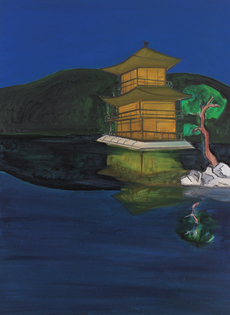 鄭在東&#8195;風景 布面油畫&#8195;1998年作