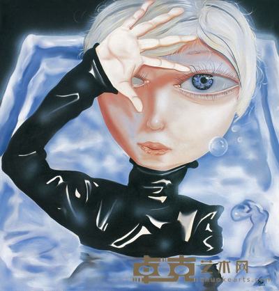 熊宇 2004年作 天使—你好 80×80cm
