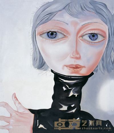 熊宇 2002年作 天使 160×140cm