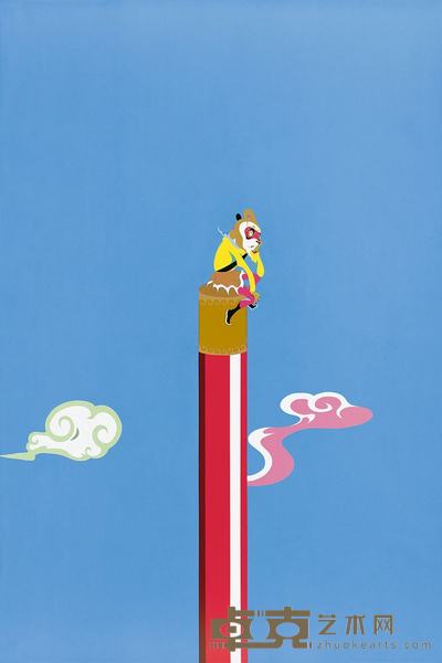 高瑀 2006年作 五百年的孤独 300×200cm
