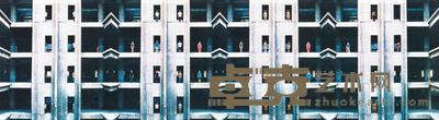 高氏兄弟 2002年作 永不完工的大厦 36×127cm