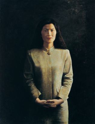 郭润文 1996年作 师表