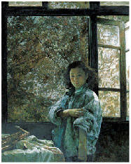 项春生 浪漫的萨克斯风101×80cm