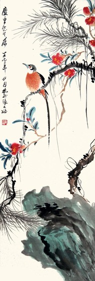 张大壮  花鸟