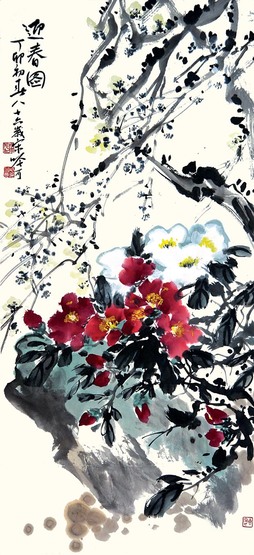 宋吟可  迎春图