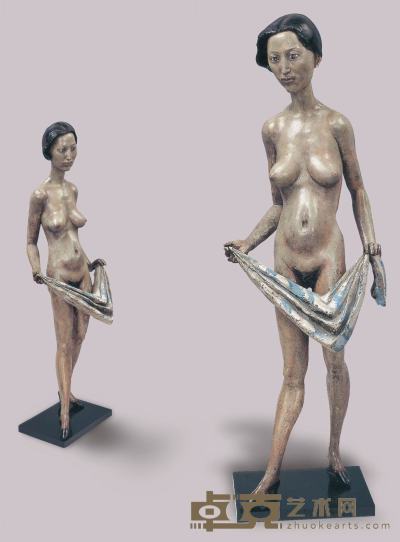 瞿广慈 2001年作 女人 78×16×21cm