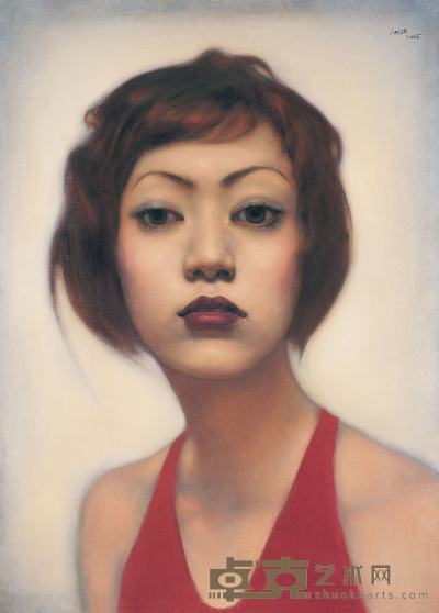 庞茂琨 2005年作 艳女之一 150×110cm