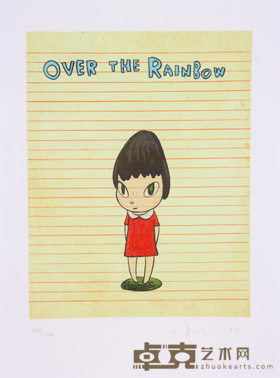 Over the Rainbow（74/100） 40×30cm