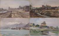 1894年的香港 上海 北京（四幅）