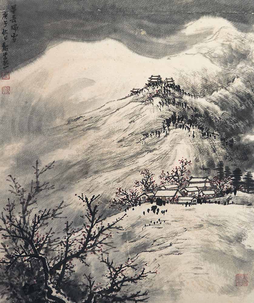 早春瑞雪44*37