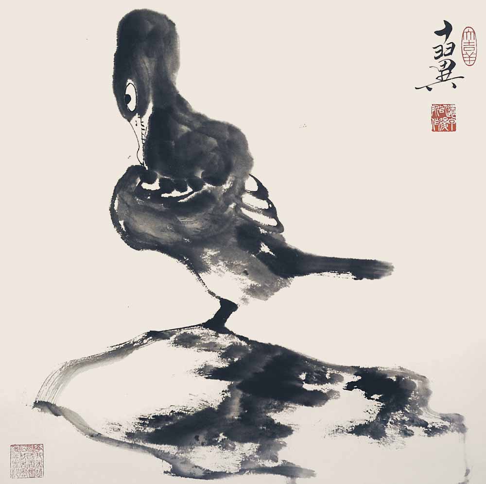 仿八大花鸟54*54